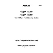 ASUS GigaX1005 Router manual cover