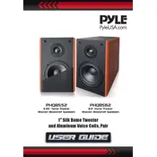 Pyle PHQBS52 Speaker manual cover