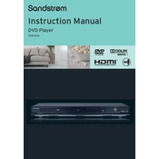 Sandstrom S1HDVD10 manual cover