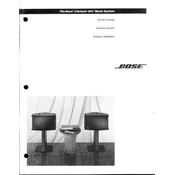 Bose Lifestyle 901 manual cover