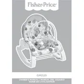 Fisher Price Mattel Infant-to-Toddler Deluxe GMD20 Rocker manual cover