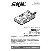 Skil QC5359B-02 Charger manual cover