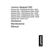 Lenovo IdeaPad 320-15IKB Touch Laptop manual cover