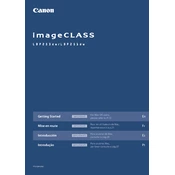 Canon imageCLASS LBP251dw manual cover