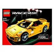 LEGO Racers 8143-2 Construction Set manual cover