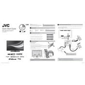 JVC LT-40K790 manual cover