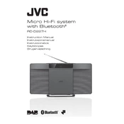 JVC RD-D227H manual cover