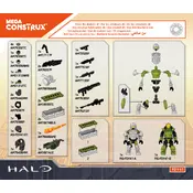 Mega Construx Mattel Halo UNSC Marines Customizer FDY41 Construction Set manual cover