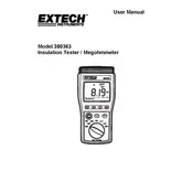 Flir Extech 380363 Tester manual cover