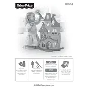 Fisher Price Mattel Little People Disney DRL52 Toy manual cover