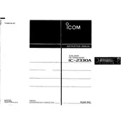 Icom IC-2330A Transceiver manual cover