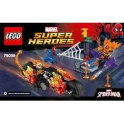 LEGO Spider-Man 76058-2 Construction Set manual cover