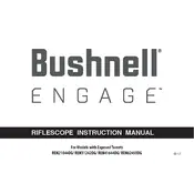 Bushnell REN21044DG Scope manual cover