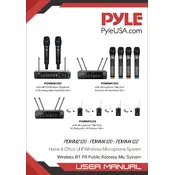 Pyle PDWM2120 Microphone System manual cover