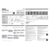 Casio PXS5000 Keyboard manual cover