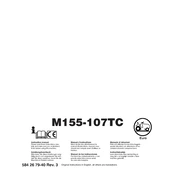 McCulloch M155-107TC manual cover