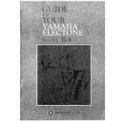 Yamaha Electone B-4 Keyboard manual cover