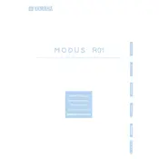 Yamaha Modus R01 Piano manual cover