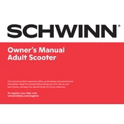 Schwinn Adult Scooter manual cover