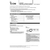 Icom IC-705R Version 2 USB Driver manual cover