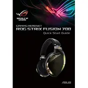 ASUS ROG Strix Fusion 700 Headphones manual cover