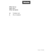 Miele PFD 101 U Dishwasher manual cover