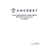 Amcrest IP8M-2693EB-AI Security Camera manual cover