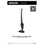 Sencor SVC 0625AT Vacuum Cleaner manual cover