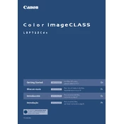 Canon Color imageCLASS LBP712Cdn manual cover