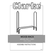 Clarke 3402060 CWR1 Wood Rack manual cover