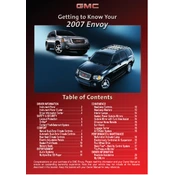 GMC Envoy 2007 manual cover