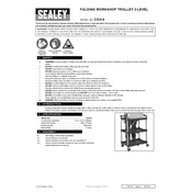 Sealey CX314 Trolley manual cover