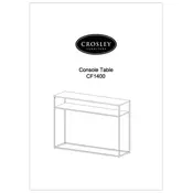 Crosley CF1400 Storage manual cover