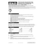 Sealey SA371 Inflator manual cover