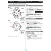 Citizen H01x Watch manual cover