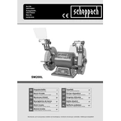 Scheppach SM200L 5903109901 Angle Grinder manual cover