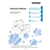 Brother CS7205 manual cover