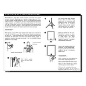 Fender ST-75 Stand manual cover