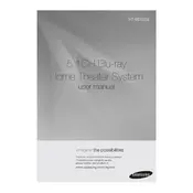 Samsung Blu-ray HT-BD3252 Series Home Theater System manual cover