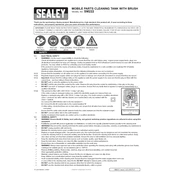 Sealey SM222 Tank manual cover