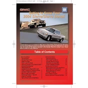 GMC Sierra 2004 manual cover