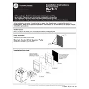 GE RAVAL3 Grille manual cover