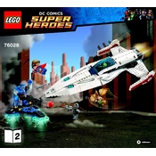 LEGO Super Heroes 76028-3 Construction Set manual cover