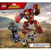 LEGO Avengers 76104 Construction Set manual cover