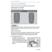 Acura TLX Keyless Access System 2020 Sedan manual cover