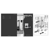 Krups XP6010 Coffee Machine manual cover