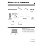 Yamaha ATS-1060 Soundbar manual cover