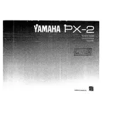 Yamaha PX-2 Turntable manual cover