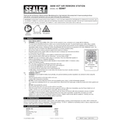 Sealey SD007 Rework Station manual cover