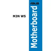 ASUS M3N WS Motherboard manual cover